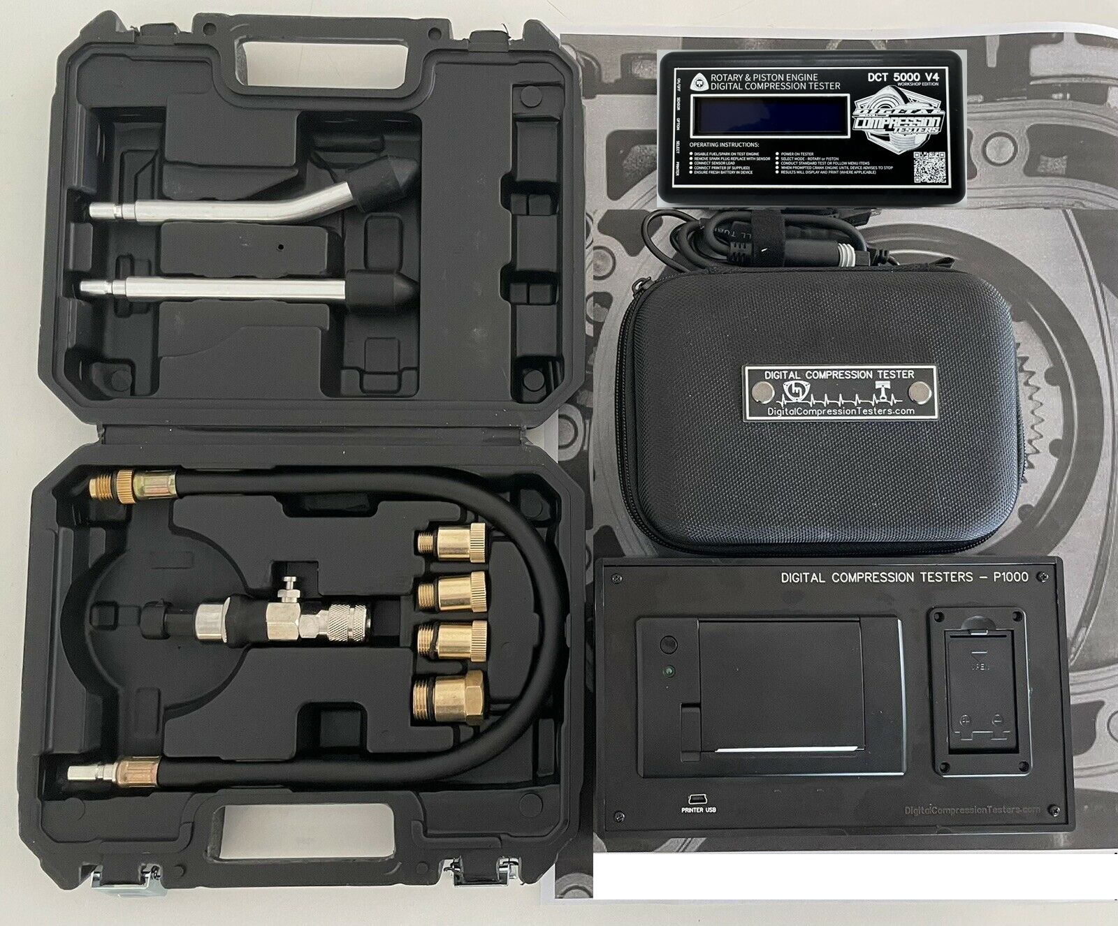 Tester with Printer